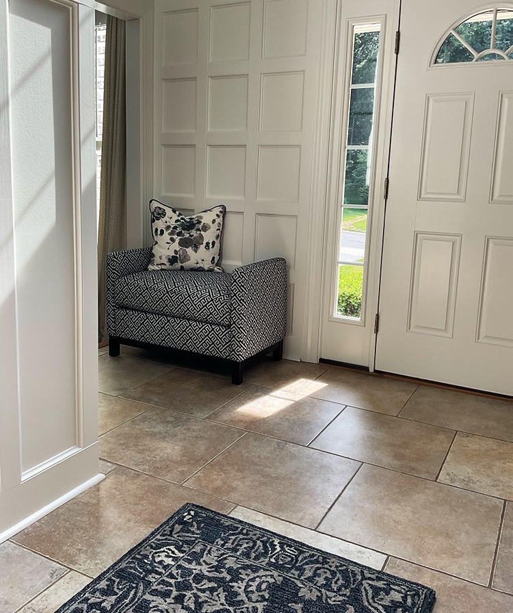 hallway interior renovation after see the impact a rug can make